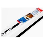 Geko - Paraspifferi Geko 1400 12 ALU FIX spazzolino sottoporta Bianco