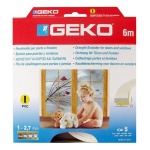 Geko - Paraspifferi Geko 1200 7 FLEX guarnizione profilo ad  I Bianco
