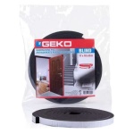 Geko - Paraspifferi Geko 1310 2 BLIND guarnizione profilo piatto h.10 mm Nero