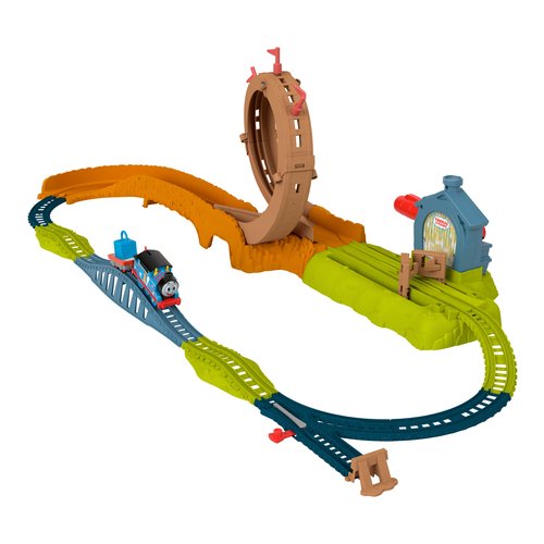 Mattel Lancia e sfreccia Playset pista Mattel HJL20 THOMAS & FRIENDS Lancia e sfreccia