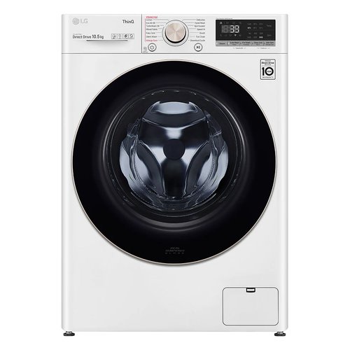 Lg ThinQ Lavatrice Lg F6WV710SGA Smart Ai Dd ThinQ Bianco e Nero