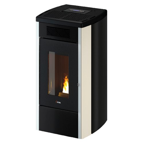 Stufa pellet Cadel 7022175 ATENA Plus 12 Bianco