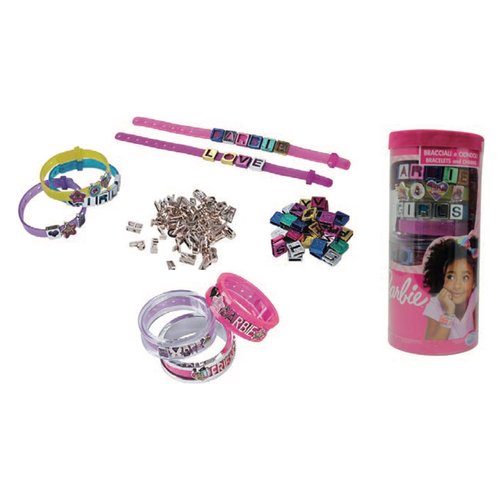 Gioco bigiotteria Ods 44860 BARBIE Ciondoli e Bracciali Teens