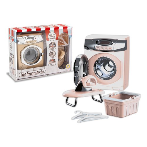Lavatrice giocattolo Teorema 66982 MISS SIGNORINA Con Set Lavanderia A