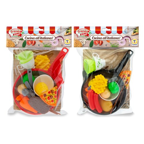 Playset Teorema 67131 GRANDE CHEF Pentola con Accessori Assortito