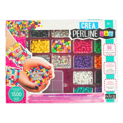 Gioco bigiotteria Nice 87000 CREA PERLINE Abc Perline