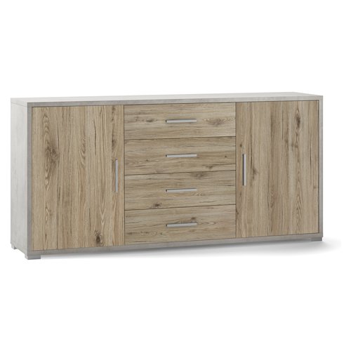 Sarmog DB804K Base Sarmog DB804K Double Cemento e Rovere naturale ODB804CERRK