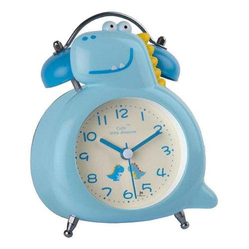 Sveglia Lowell JA7095A JUSTAMINUTE Draghetto per Bambini Azzurro