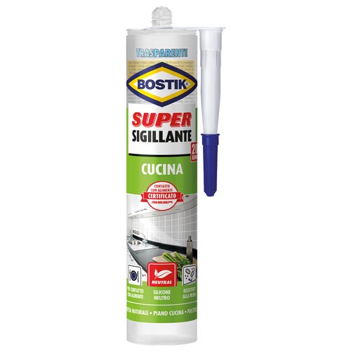Silicone neutro Uhu Bostik D2438 Cucina Super Trasparente