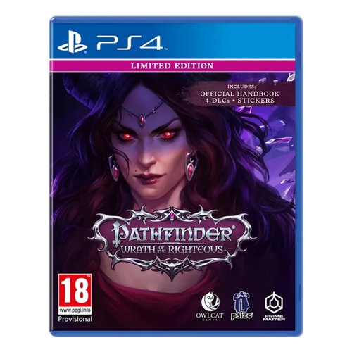 Videogioco Prime Matter 1074026 PLAYSTATION 4 Pathfinder Wrath Of The 