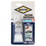 Uhu Bostik - Silicone acetico Uhu Bostik D2476 Universale Trasparente