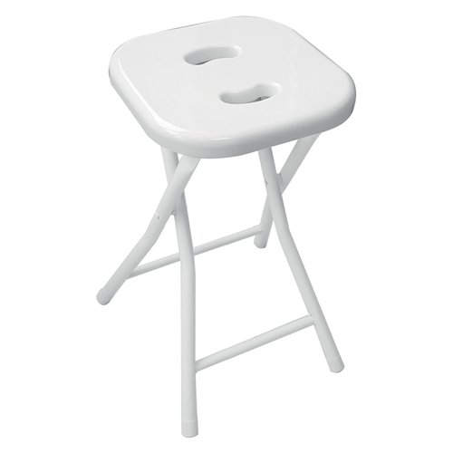 Sgabello bagno Gedy C076 02 Pieghevole Bianco