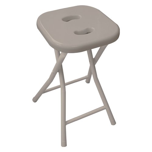 Sgabello bagno Gedy C076 52 Pieghevole Tortora