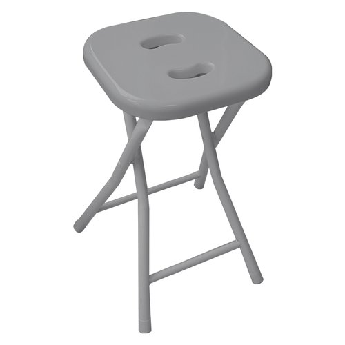 Sgabello bagno Gedy C076 08 Pieghevole Grigio