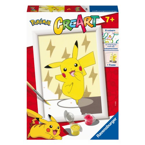 Set per dipingere Pokemon Pikachu Ravensburger 20241 CREART