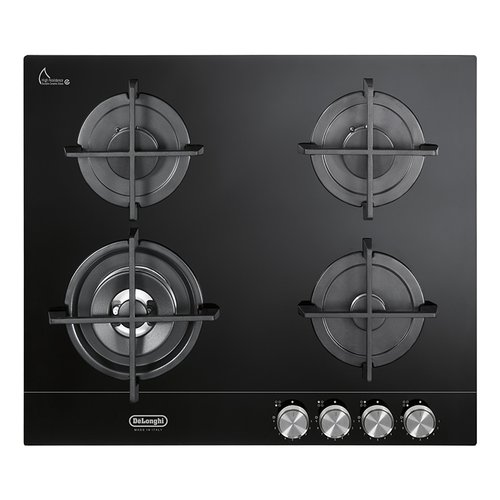 Piano cottura gas De Longhi LIFE Nsl 460 Ncm Black