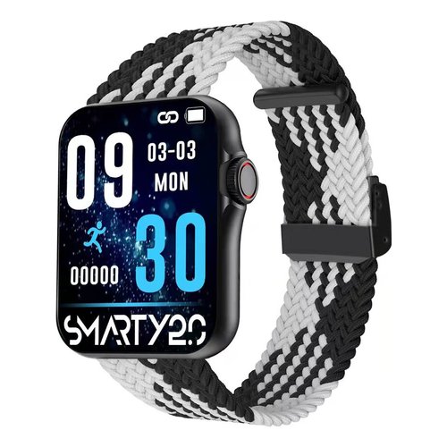Smartwatch Smarty SW028C07 INTELLIGENT Black e White