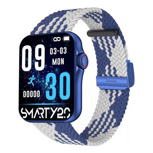 Smartwatch Smarty SW028C06 INTELLIGENT Blue e White