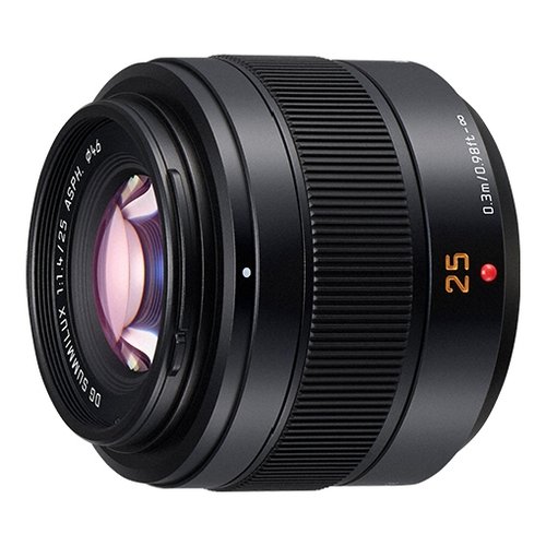 Panasonic 25mm F/1.4 Asph Obiettivo fotografico Panasonic H-XA025E LUMIX 25mm F/1.4 Asph Black