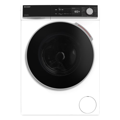 Lavatrice libera installazione Sharp ES NFB612CWB SLIM Bianco e Nero