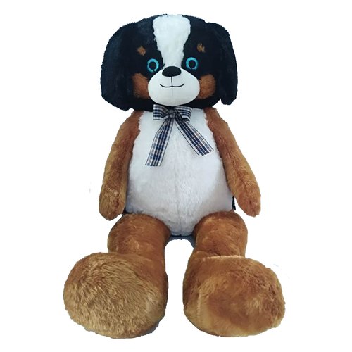 Odg Cane Gigante Peluche Odg ODG899 Cane Gigante Bianco e Marrone