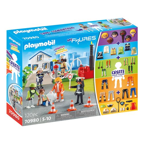 Playmobil Missione di soccorso Costruzioni Playmobil 70980 My Figures Missione di soccorso