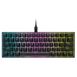 Corsair - Tastiera computer Corsair CH-9194010-IT K65 mini 60% BLK MX RED RGB Bl