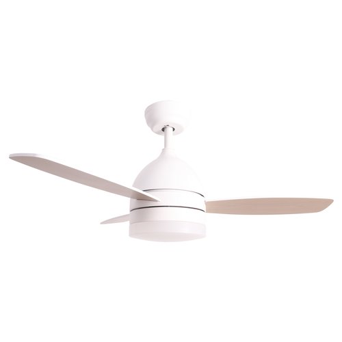 Ventilatore soffitto Perenz 7113 B IR Bianco e Legno
