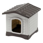Cuccia esterno cane Ferplast 87252599 Dog Villa 50 Bianco e Nero