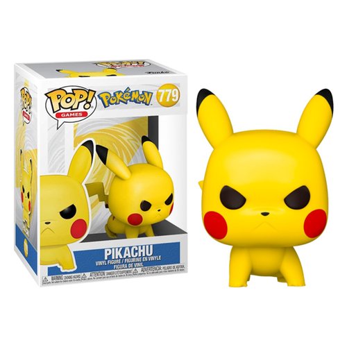 Personaggio collezione Funko 55228 POP GAMES Pokemon Pikachu Attack 77
