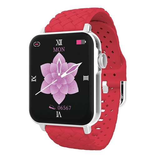 Smartwatch Smarty SW035C06 TAILORED LOOK Red e Silver
