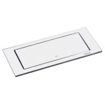 Evoline - Multipresa mobile Evoline 159271005000 BACKFLIP a scomparsa Bianco opa