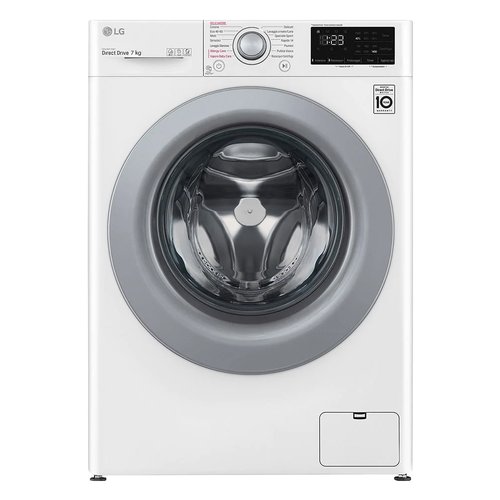 Lavatrice Lg SERIE V3 F2WV3S7S4E AI DD Slim White e Silver