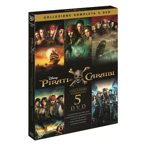 DVD Pirati Dei Caraibi La Saga Completa (5 Dvd) - Rob Marshall, Joachi