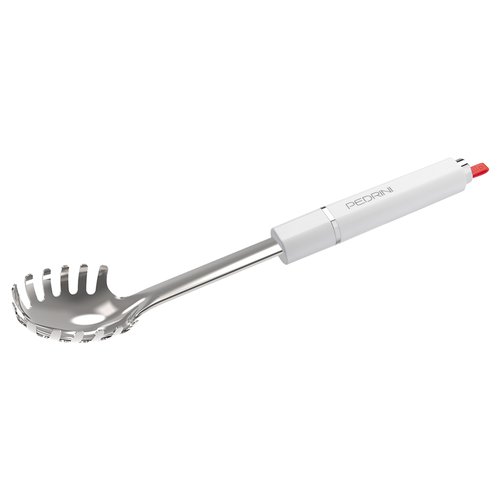 Servi spaghetti Pedrini 0753 LILLO STILE Cromo lucido e Bianco