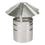 Save Fumisteria - Terminale scarico canna fumaria Save Fumisteria Z1012 AIR fumaiolo Zin