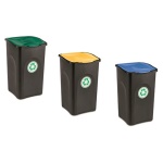 Stefanplast - Pattumiera differenziata Stefanplast PF70693 ECOGREEN Set 3 pz Recycli