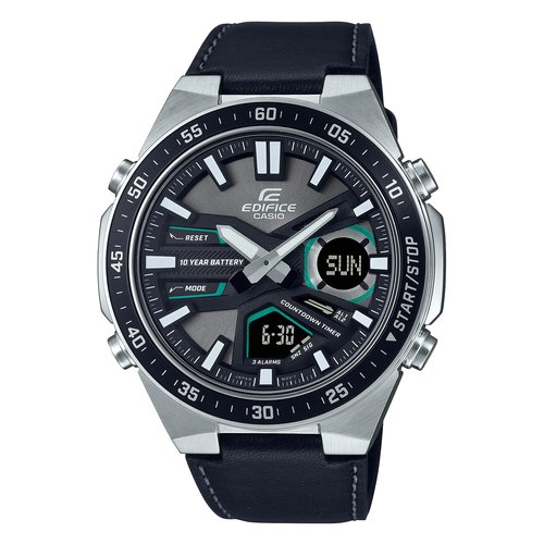 Orologio Casio EFV C110L 1AVEF EDIFICE Silver e Black