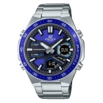 Orologio Casio EFV C110D 2AVEF EDIFICE Silver e Blue