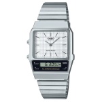 Orologio Casio AQ 800E 7AEF VINTAGE Edgy Silver