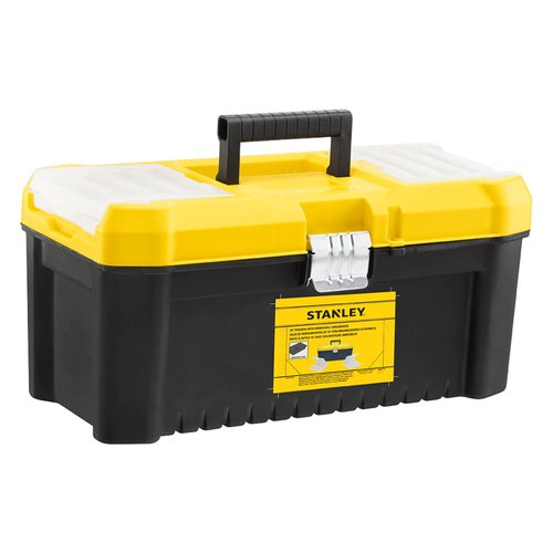 Cassetta per attrezzi Stanley STST757851 ESSENTIAL Con Organizer Nero 