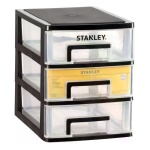 Stanley - Porta minuteria Stanley STST40712-1 ESSENTIAL large 3 cassetti Nero, G