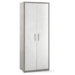 SARMOG - Armadio Sarmog ODB354CEOSK DOUBLE Db354K Cemento e Ossido bianco