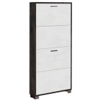 SARMOG - Scarpiera Sarmog A754ONOS030 QUADRANTE 24 Paia Ossido nero e Bianco