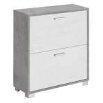 Scarpiera Sarmog A782CEOS QUADRANTE 12 Paia Cemento e Ossido bianco