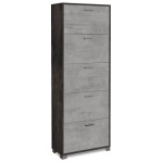 SARMOG - Scarpiera Sarmog A765ONCE030 QUADRANTE 30 Paia Ossido nero e Cemento