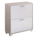 SARMOG - Scarpiera Sarmog A782OLBL QUADRANTE 12 Paia Olmo chiaro e Bianco lucid