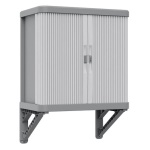 Terry - Armadio plastica Terry 1003088 ROLLING SPACE Wallcab Grigio chiaro e s