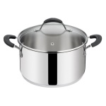 Casseruola Lagostina 012896031618 TEMPRA fonda con coperchio Cromo luc