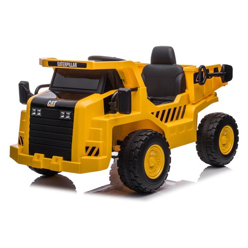 Auto elettrica Biemme by Bcs 4004G CAT Dump Ride On 12V RC Giallo